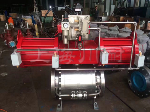 電廠(chǎng)用大口徑超高壓手動(dòng)帶氣動(dòng)球閥